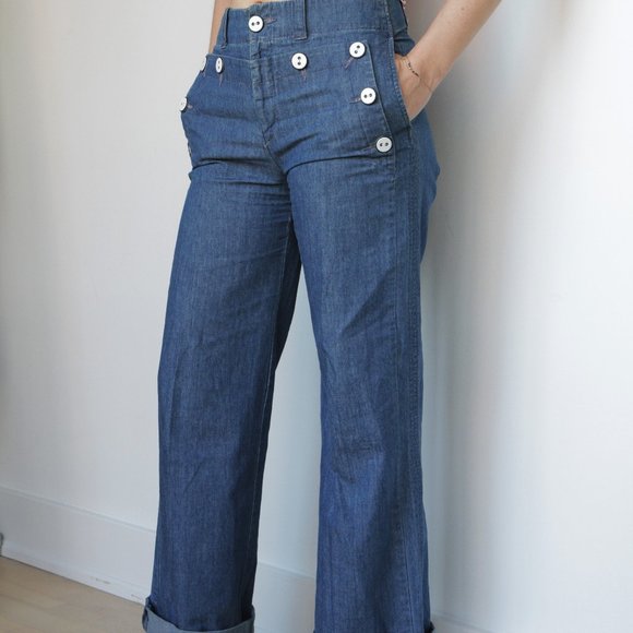 Urban Outfitters Pants - Urban Outfitters Wide Leg Jean Trousers! S…